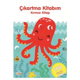 0-6 Yaş Yayınları Çıkartma Kitabım Kırmızı Kitap
