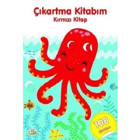 0-6 Yaş Yayınları Çıkartma Kitabım Kırmızı Kitap