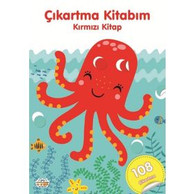 0-6 Yaş Yayınları Çıkartma Kitabım Kırmızı Kitap