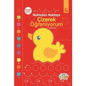 0-6 Yaş Yayınları Çizerek Öğreniyorum Kırmızı Kitap - Kolektif Çizerek Öğreniyorum Kırmızı Kitap