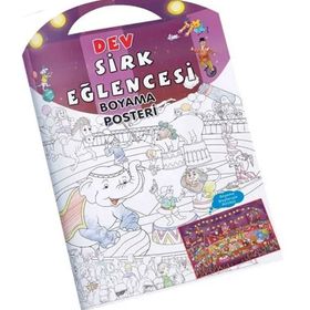 0-6 Yaş Yayınları Dev Sirk Eğlencesi Boyama Posteri