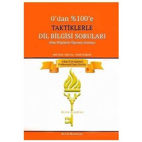 0 dan 100 e Taktiklerle Dil Bilgisi Soruları - Altın Anahtar Yayınları