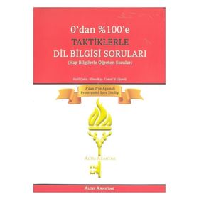 0 dan 100 e Taktiklerle Dil Bilgisi Soruları - Altın Anahtar Yayınları