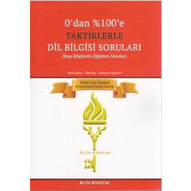 0 dan 100 e Taktiklerle Dil Bilgisi Soruları - Altın Anahtar Yayınları