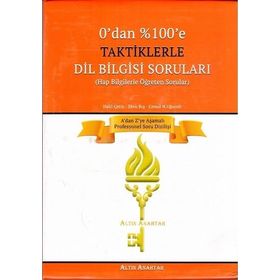 0 dan 100 e Taktiklerle Dil Bilgisi Soruları - Altın Anahtar Yayınları