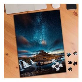 0007 Büyülü İzlanda Samanyolu 240 Parça Puzzle Yapboz