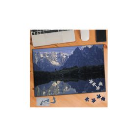005 Karlı Alp Dağları Manzarası 240 Parça Puzzle Yapboz Tablo