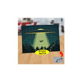 00679 Ormanda Kaçırılan İnsan 99 Parça Puzzle Yapboz Tablo
