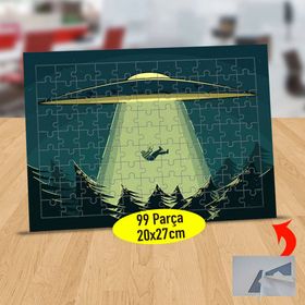 00679 Ormanda Kaçırılan İnsan 99 Parça Puzzle Yapboz Tablo