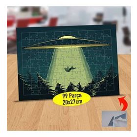 00679 Ormanda Kaçırılan İnsan 99 Parça Puzzle Yapboz Tablo