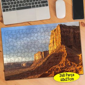 00729 Arizona Monument Valley Kayalıklar 240 Parça Puzzle Yapboz