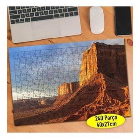 00729 Arizona Monument Valley Kayalıklar 240 Parça Puzzle Yapboz