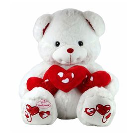 01015 45 cm Aşk Mesajlı Peluş Ayı