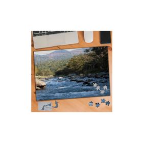 011 Çağlayan Dere Doğa Manzarası 240 Parça Puzzle Yapboz Tablo