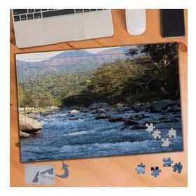 011 Çağlayan Dere Doğa Manzarası 240 Parça Puzzle Yapboz Tablo