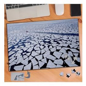 012 Denizin Üstünde Çatlamış Buz 240 Parça Puzzle Yapboz Tablo