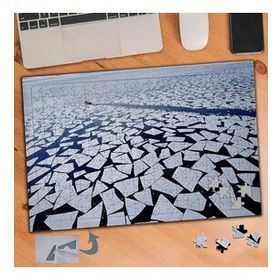 012 Denizin Üstünde Çatlamış Buz 240 Parça Puzzle Yapboz Tablo