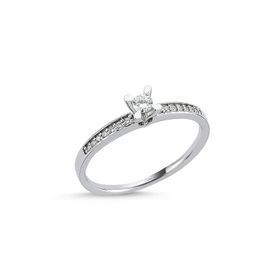 0,14 ct Pırlanta Yüzük