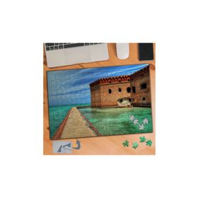 018 Deniz Kenarında Mimari Kale 240 Parça Puzzle Yapboz Tablo