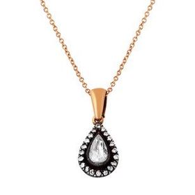 0,20 ct Elmas Altın Kolye