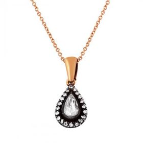 0,20 ct Elmas Altın Kolye