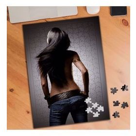 02056 Saçını Savuran Çılgın Kadın 240 Parça Puzzle Yapboz