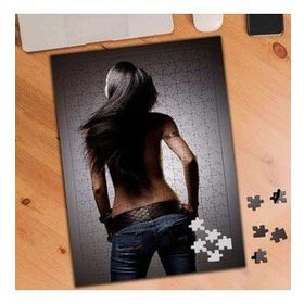 02056 Saçını Savuran Çılgın Kadın 240 Parça Puzzle Yapboz