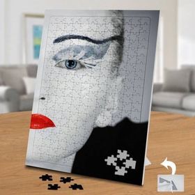 02068 Beyaz Kuğu Makyaj 240 Parça Puzzle Yapboz