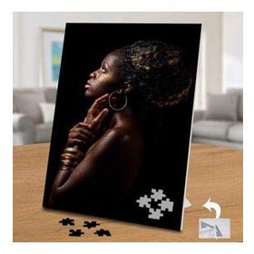 02073 Siyahi Manken 240 Parça Puzzle Yapboz