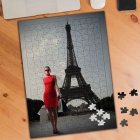 02098 Eyfel Kulesi Paris Modacı 240 Parça Puzzle Yapboz