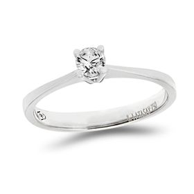 0,21 ct Pırlanta Tek Taş Yüzük