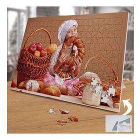 02126 Ekmek Yiyen Aşçı Küçük Kız 240 Parça Puzzle Yapboz