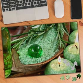 02155 Yeşil Huzur Spa Dinlendirici 240 Parça Puzzle Yapboz
