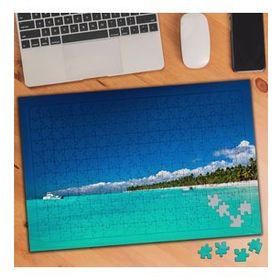 02210 Maldivler Mavi Berrak Deniz 240 Parça Puzzle Yapboz