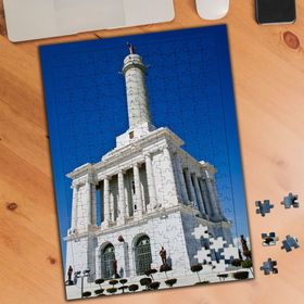 02236 Beyaz Mimari Yapı 240 Parça Puzzle Yapboz