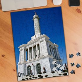 02236 Beyaz Mimari Yapı 240 Parça Puzzle Yapboz