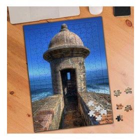 02260 Denize Karşı Küçük Kule 240 Parça Puzzle Yapboz