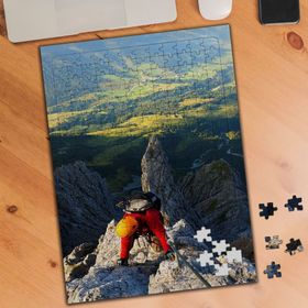02357 Dağcı Spor Dağ Tırmanışı 240 Parça Puzzle Yapboz