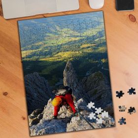 02357 Dağcı Spor Dağ Tırmanışı 240 Parça Puzzle Yapboz