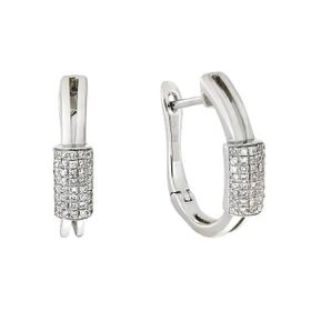 0,24 ct Pırlanta Küpe