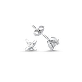 0,24 ct Pırlanta Küpe
