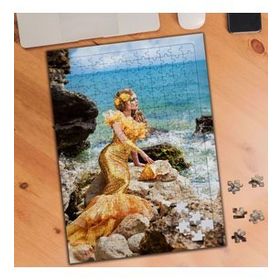 02401 Sarı Deniz Kızı 240 Parça Puzzle Yapboz