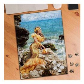 02401 Sarı Deniz Kızı 240 Parça Puzzle Yapboz