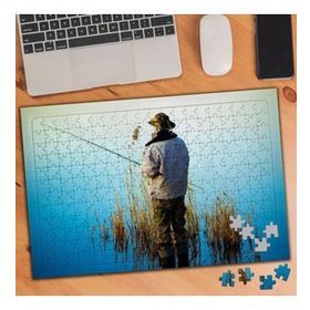 024579 Balık Tutan Adam 240 Parça Puzzle Yapboz
