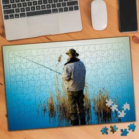 024579 Balık Tutan Adam 240 Parça Puzzle Yapboz