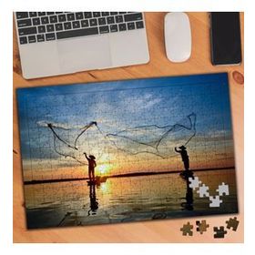 024580 Balıkçılar Denize Ağ Atıyor 240 Parça Puzzle Yapboz