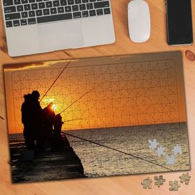 024588 Kayalıklarda Balık Tutma 240 Parça Puzzle Yapboz
