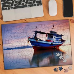 024590 Deniz Ortasındaki Gemi 240 Parça Puzzle Yapboz