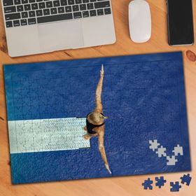 024602 Yüzme Sporu Yüzücü 240 Parça Puzzle Yapboz