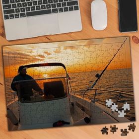 024662 Teknede Gün Batımı Keyfi 240 Parça Puzzle Yapboz